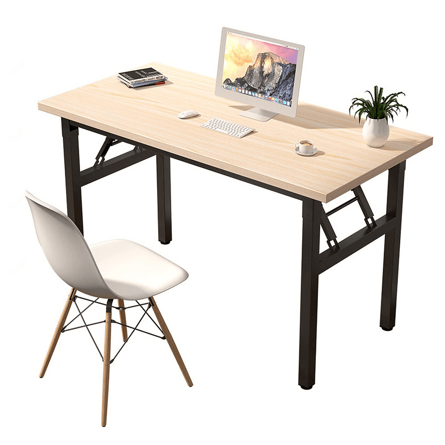 Foldable Computer Desk Student Writing Study Table Office Workstation Home Laptop Desk Game Table - MRSLM