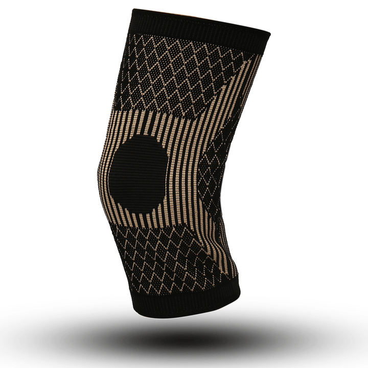 Copper Infused Knee Support Brace Patella Arthritis Leg Support Joint Compression Sleeve - MRSLM