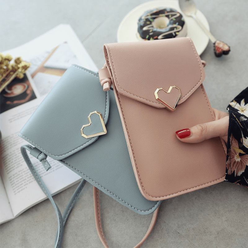 Women Fashion Phone Bag Touch Bag Shoulder Bag Crossbody Bag - MRSLM