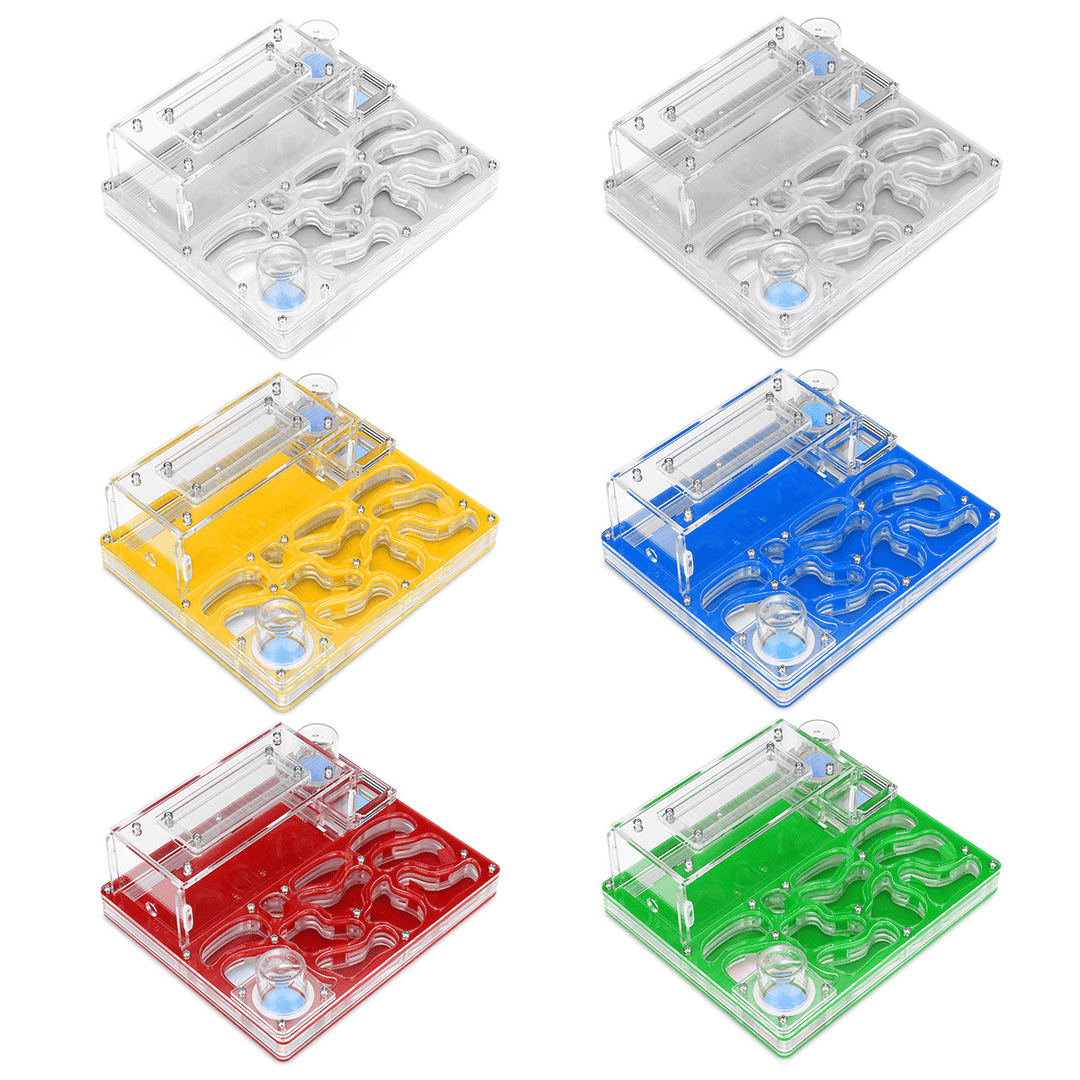 Acrylic Maze Ant Farm Works Workshop Live Habitat Feeding Nest Kids Educational Toys Gift - MRSLM