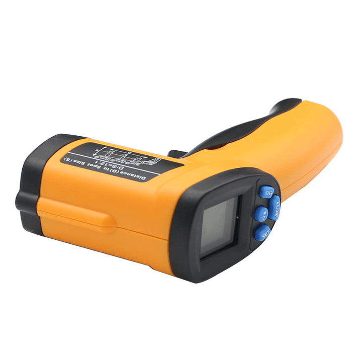 -50~550℃(-58 ° F~1022 ° F) Infrared Thermometer Handheld Digital Laser Electronic Outdoor Non-Contact Hygrometer Humidity IR Laser Thermometer - MRSLM