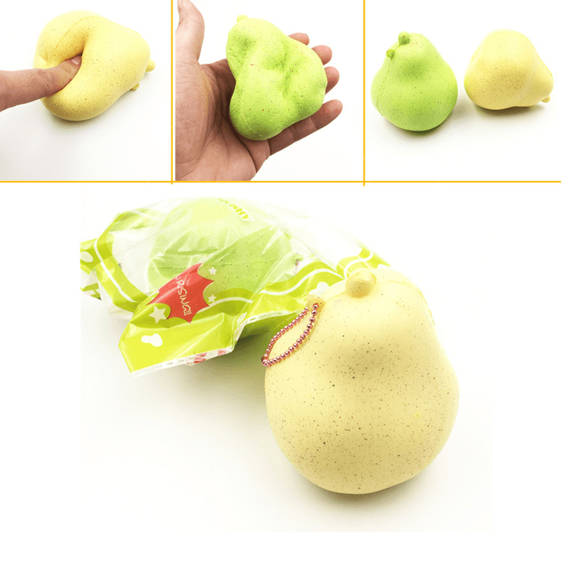 Gigglesbread Squishy Pear 8.5Cm Slow Rising Original Packaging Fruit Squishy Collection Gift Decor - MRSLM