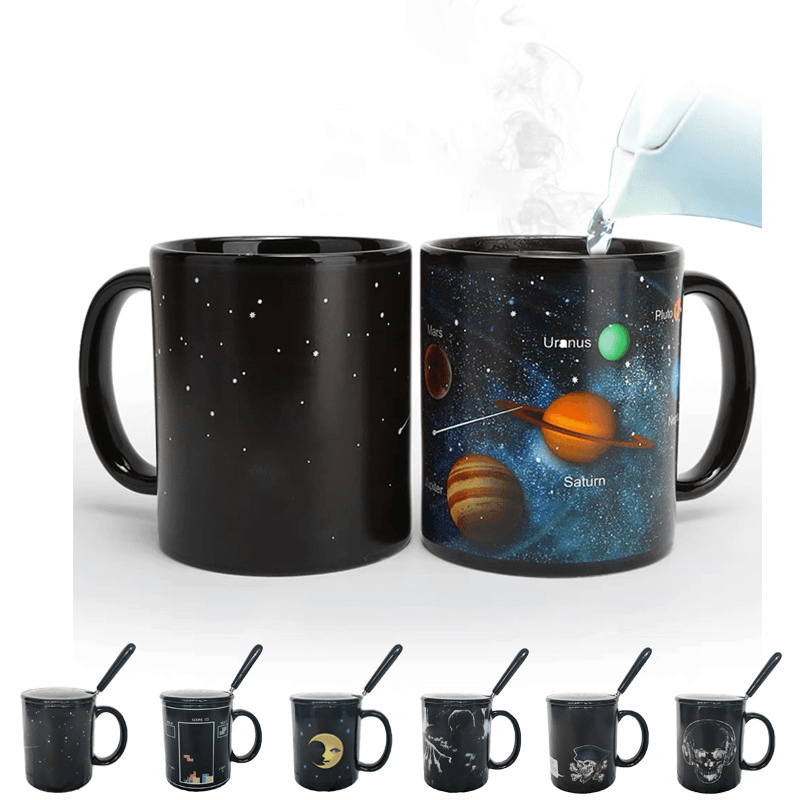 Starry Solar System Ceramic Color Mug Cups & Mugs Water Cup Drinking Mug - MRSLM