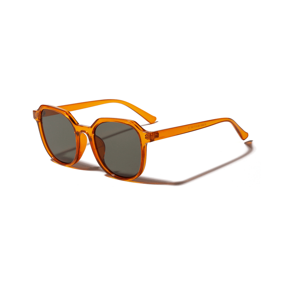 Men'S and Women'S Retro Transparent Square Sunglasses - MRSLM