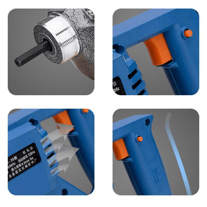 1560/1200/800W 220V Electric Construction Concrete Vibrator Agitator Air Bubbles Removal Tool - MRSLM