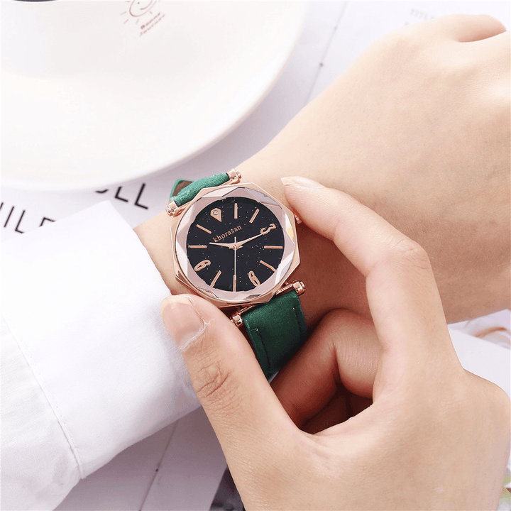 Deffrun Shining Dial Display Flower Ladies Watch Elegant Design Quartz Watches - MRSLM