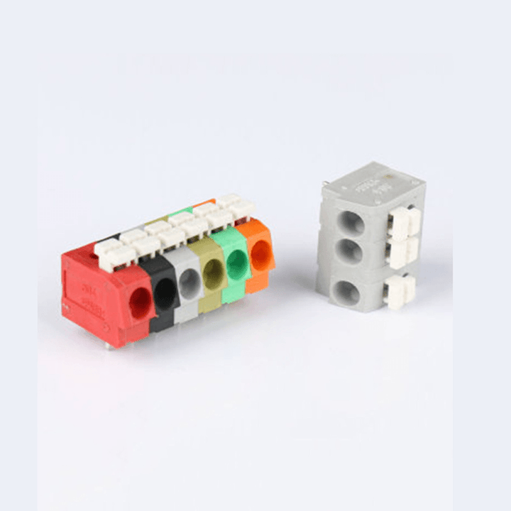 10PCS BEST 2 Pin Plug-In Brass Wire Connector Terminals LED Flame Retardant Terminal Block Connector - MRSLM