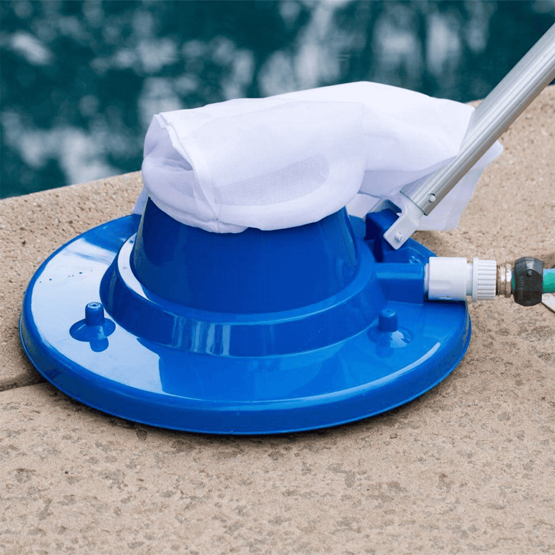 Swimming Pool Vacuum Cleaner Brush Head Tool Tub Fountain Spa Pond Cleaning Leaves Debris Cleaner Pools Accessories - MRSLM