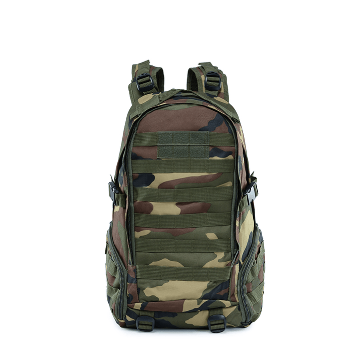 45L Waterproof Camping Hiking Bag Army Military Tactical Backpack Sports Traveling Bag - MRSLM