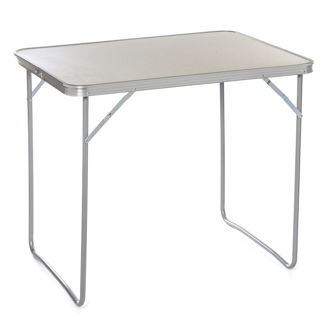 Portable Folding Table Laptop Desk Study Table Aluminum Camping Table with Carrying Handle and Foldable Legs Table for Picnic Beach Outdoors - MRSLM