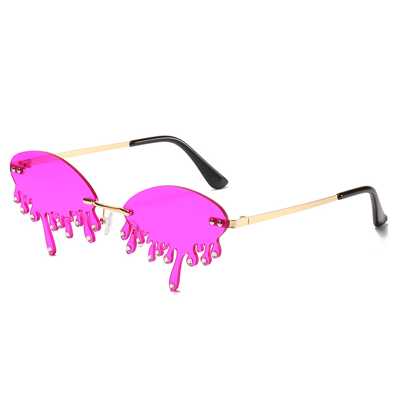 Sunglasses Personality Tear-Shaped Visor Glasses - MRSLM