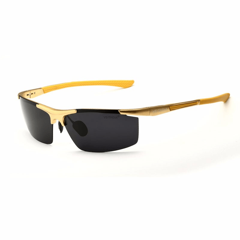 Aluminum Magnesium Alloy Sun Glassess Uv Protection Polarized Driving Outdooors Eyeglasseess - MRSLM