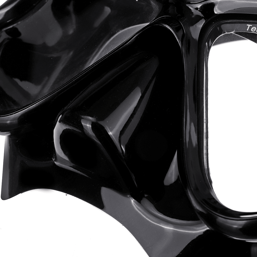 Scuba Diving Mask with Camera Mount Tempered Glass Profession Snorkel Mask Underwater Sport Scuba Gear Equipments - MRSLM