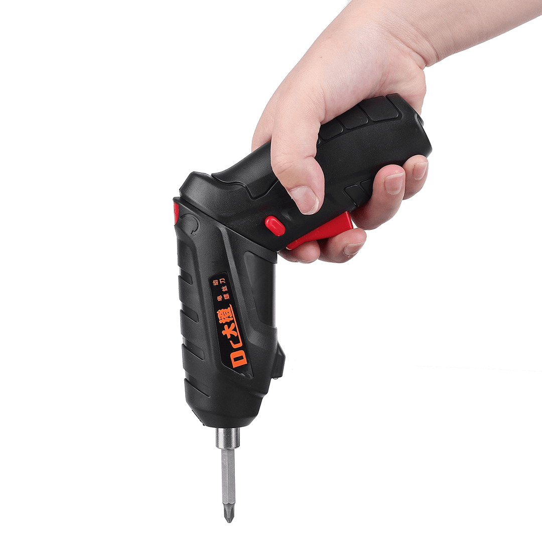 48V Rechargeable Cordless Electric Screwdriver Li-Ion Battery Screw Driver Portable Wood Drilling Tool - MRSLM