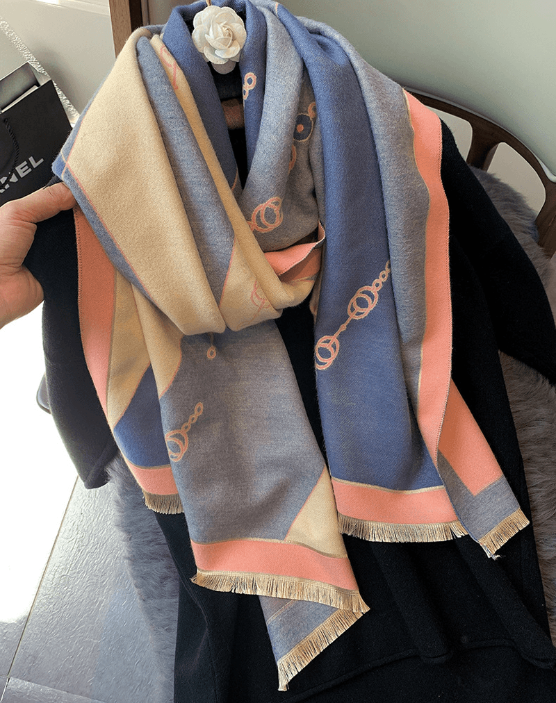 Fashion Cashmere Double-Sided Thickened Women'S Scarf - MRSLM