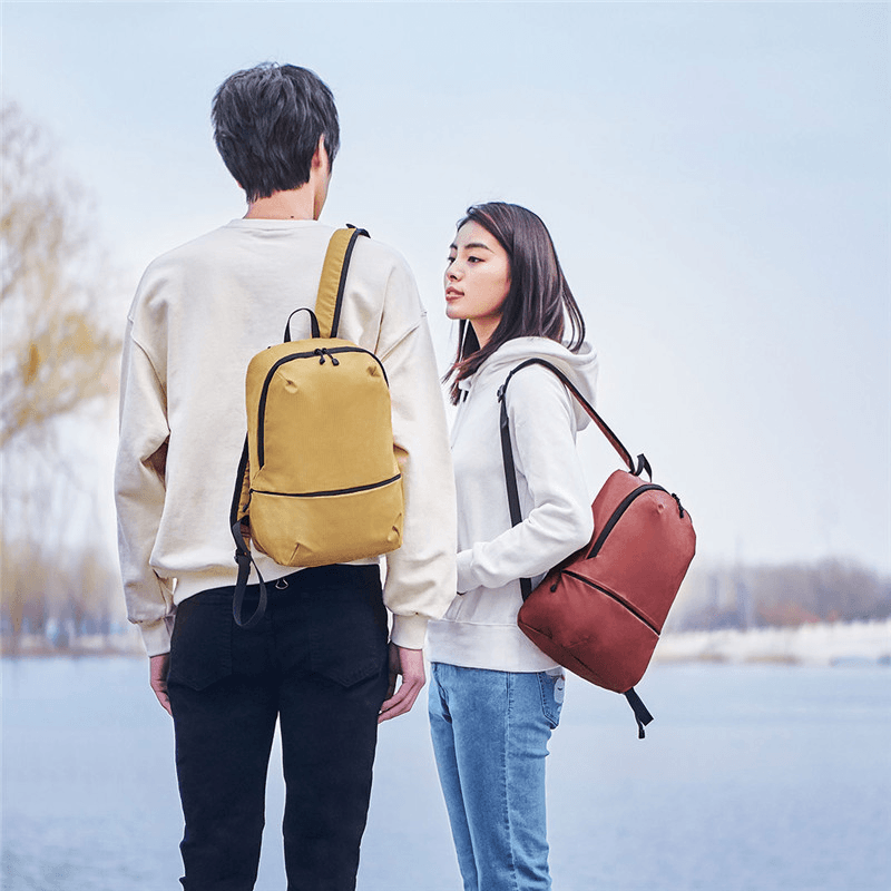 ZANJIA 11L Backpack Waterproof Men Women School Bag 14Inch Laptop Shoulder Bag Lightweight Outdoor Travel Backbag - MRSLM