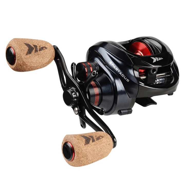 KASTKING Spartacus /Spartacus plus Baitcasting Reel Dual Brake System Reel 8KG Max Drag 11+1 Bbs 6.3:1 High Speed Fishing Reel - MRSLM