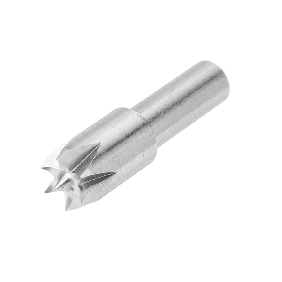 6Mm Shank Stainless Steel Plum Blossom Thimble Drill Bit Dead Center for Mini Lathe Machine - MRSLM