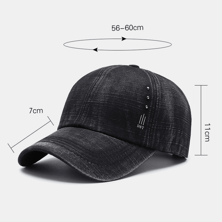 Unisex Cotton Make-Old Retro Outdoor Casual Sunshade Baseball Cap - MRSLM