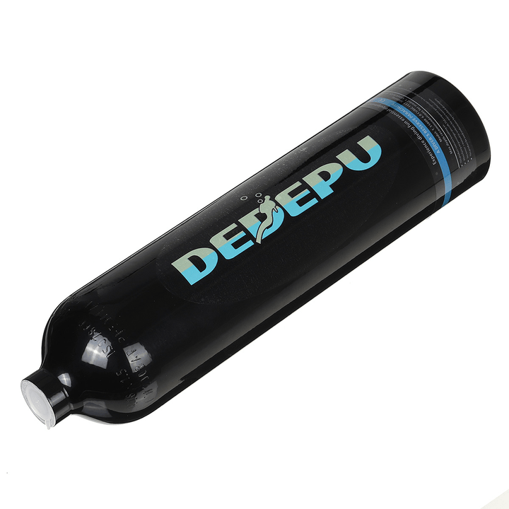 DEDEPU 5 Pcs 1L Scuba Oxygen Air Tank Diving Cylinder Adapter Manual Pump Diving Respirator Underwater Breathing Equipment with Handbag - MRSLM