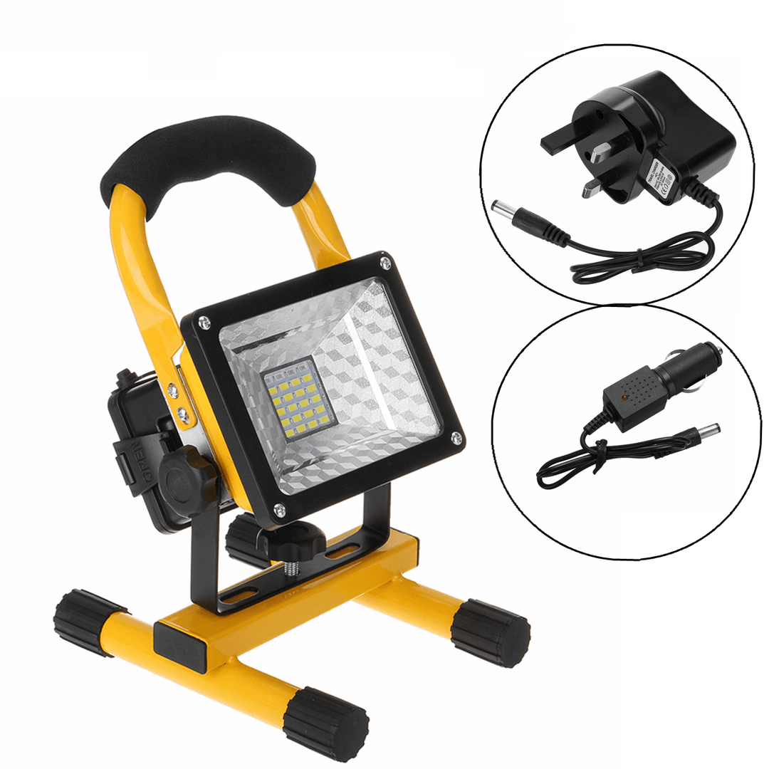 60W LED Flood Light Rechargeable Camping Light Portable Work Light for Outdoor Camping Hiking Fishing - MRSLM