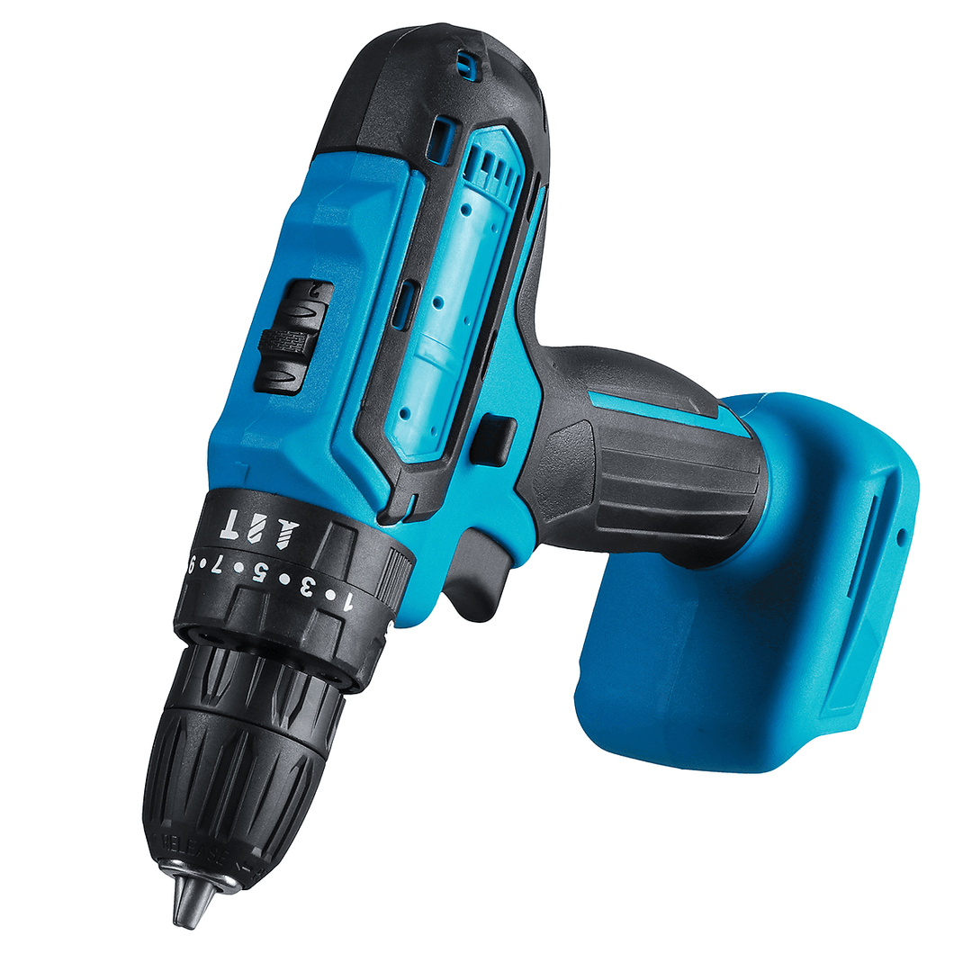 3 in 1 Electric Drill Screwdriver Dual Speed Cordless Drill Tool for Makita Battery - MRSLM