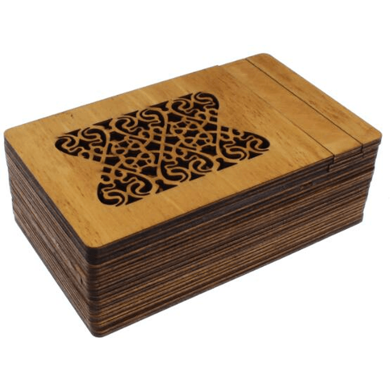 Wooden Handmade Puzzle to Unlock and Unbuckle - MRSLM