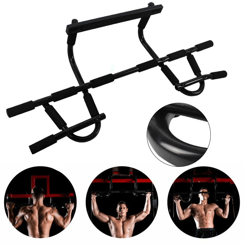 Multi Purpose Pull-Up Bar Home Gym Fitness Push-Ups Stands Exercise Tools - MRSLM