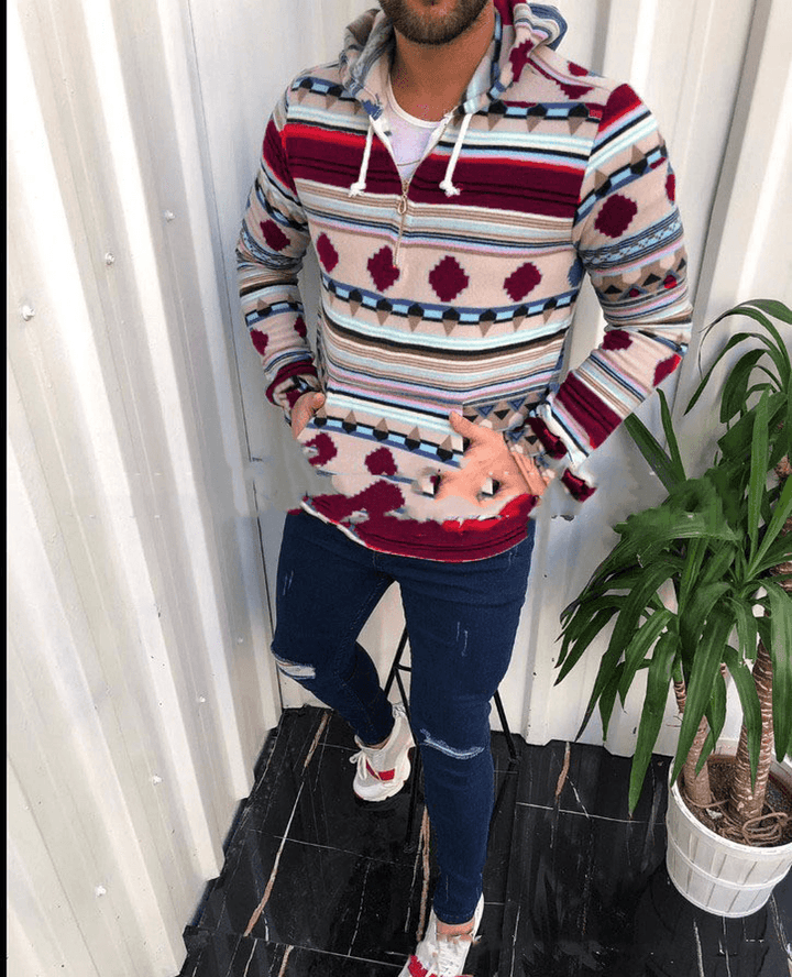 Hot-Selling Hot-Selling Printed Hooded Sweater Men - MRSLM