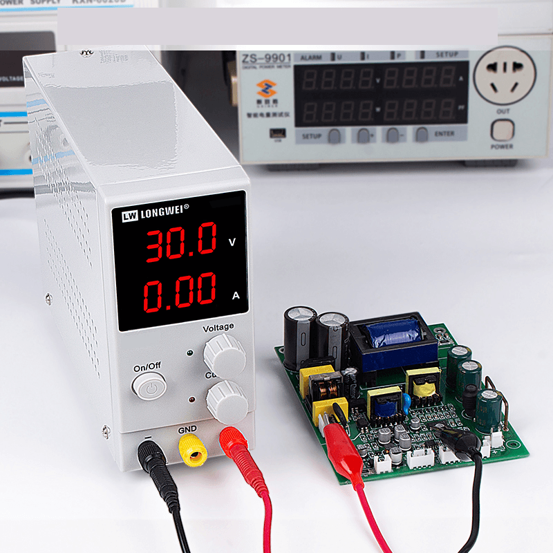 LONG WEI LW-K305D 110V/220V 30V 5A Adjustable Digital DC Power Supply Switching Power Supply Regulator Laboratory Power Supply Bench Source - MRSLM