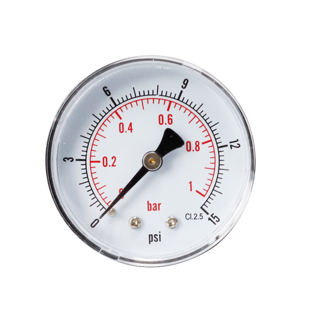 Ts-Y50Z8-15/30/60/100/160/300Psi 52Mm Dial 1/8 BSPT Pressure Gauge - MRSLM