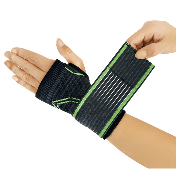 Mumian S61 1PC Nylon Adjustable Wrist Support Outdoor Cycling Fitness Breathable Sports Bracer - MRSLM