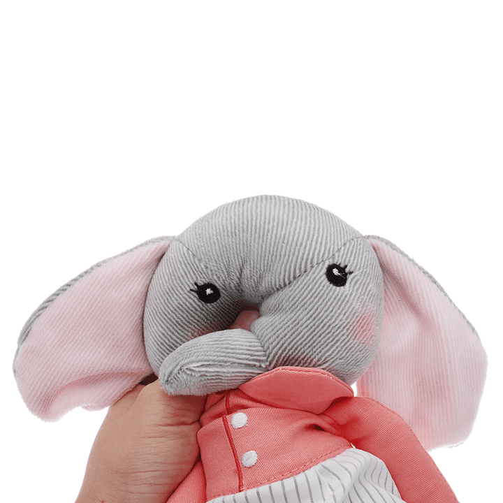 12.5 Inch Metoo Elephant Doll Plush Sweet Lovely Kawaii Stuffed Baby Toy for Girls Birthday - MRSLM