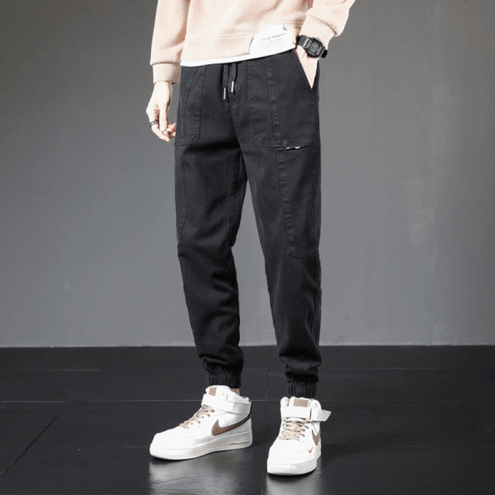 Casual Pants Men'S Harem Loose Cargo Trousers - MRSLM