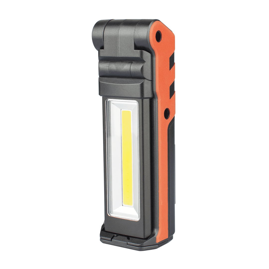 2LED+COB 400LM LED Work Light USB Rechargeable Foldable 270° Adjustable Flashlight Car Maintenance Light Camping Travel - MRSLM