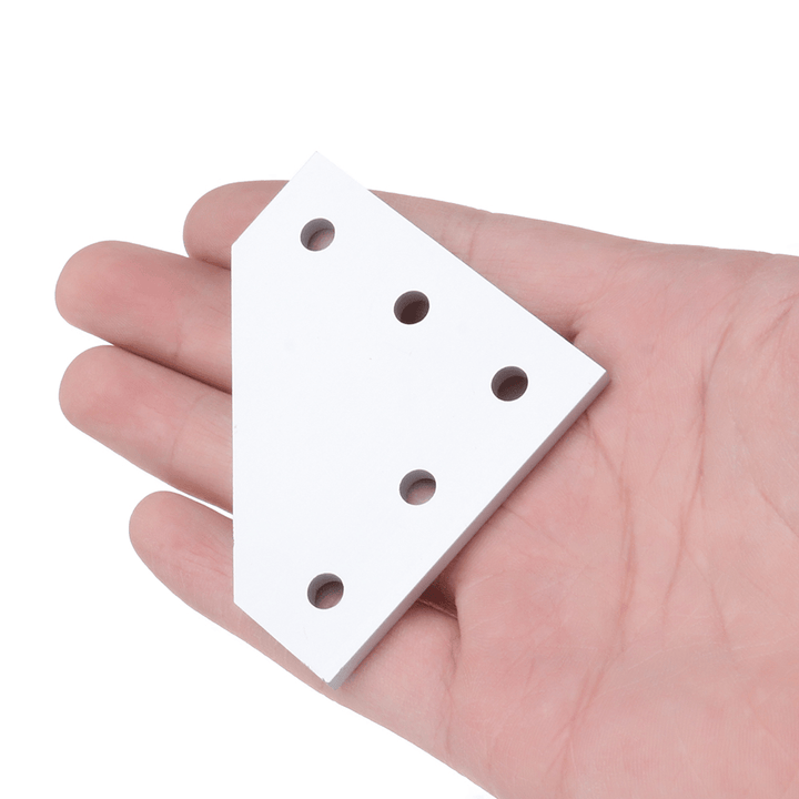 Machifit 5 Holes Aluminum Profile Corner Bracket 90 Degree L Type Joint Plate for CNC V-Slot 2020 3030 Alumin - MRSLM