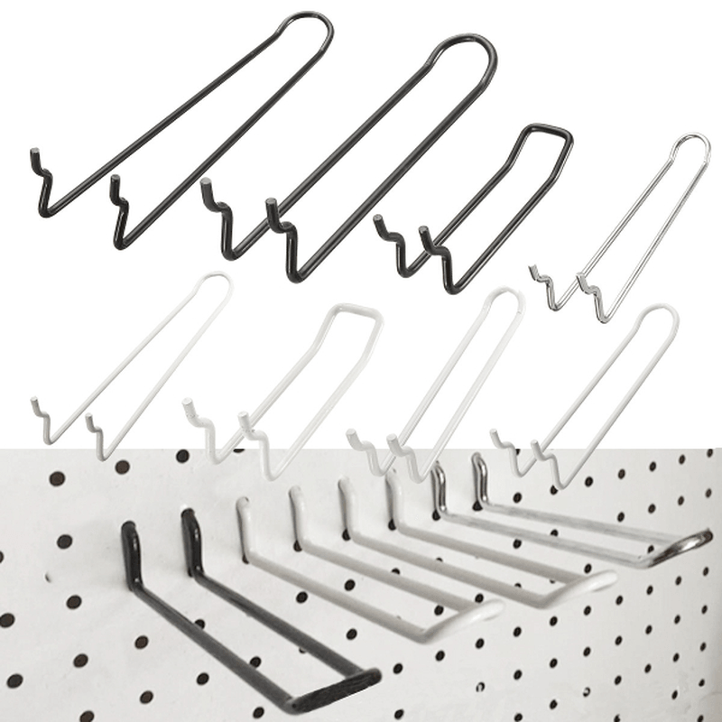 Slotted Storage Panel Pegboard Hook Shop Assortment Strong Holder Hanger - MRSLM