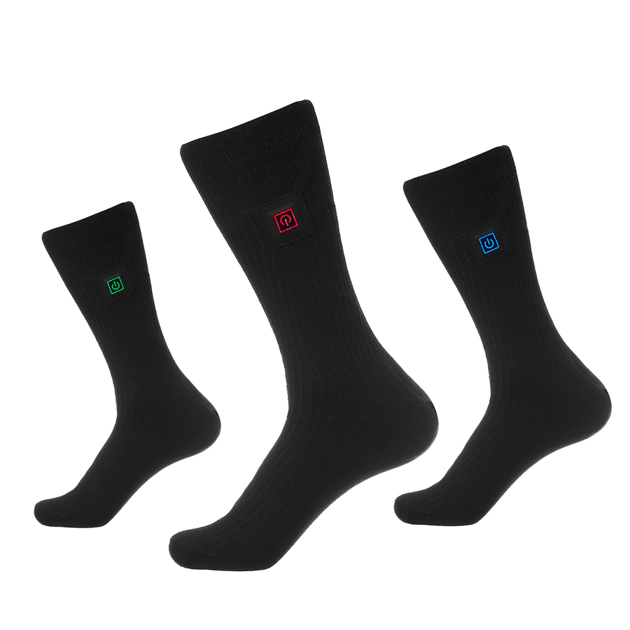 Electric Heated Socks 3 Gear Adjustable Temperature 110-220V - MRSLM