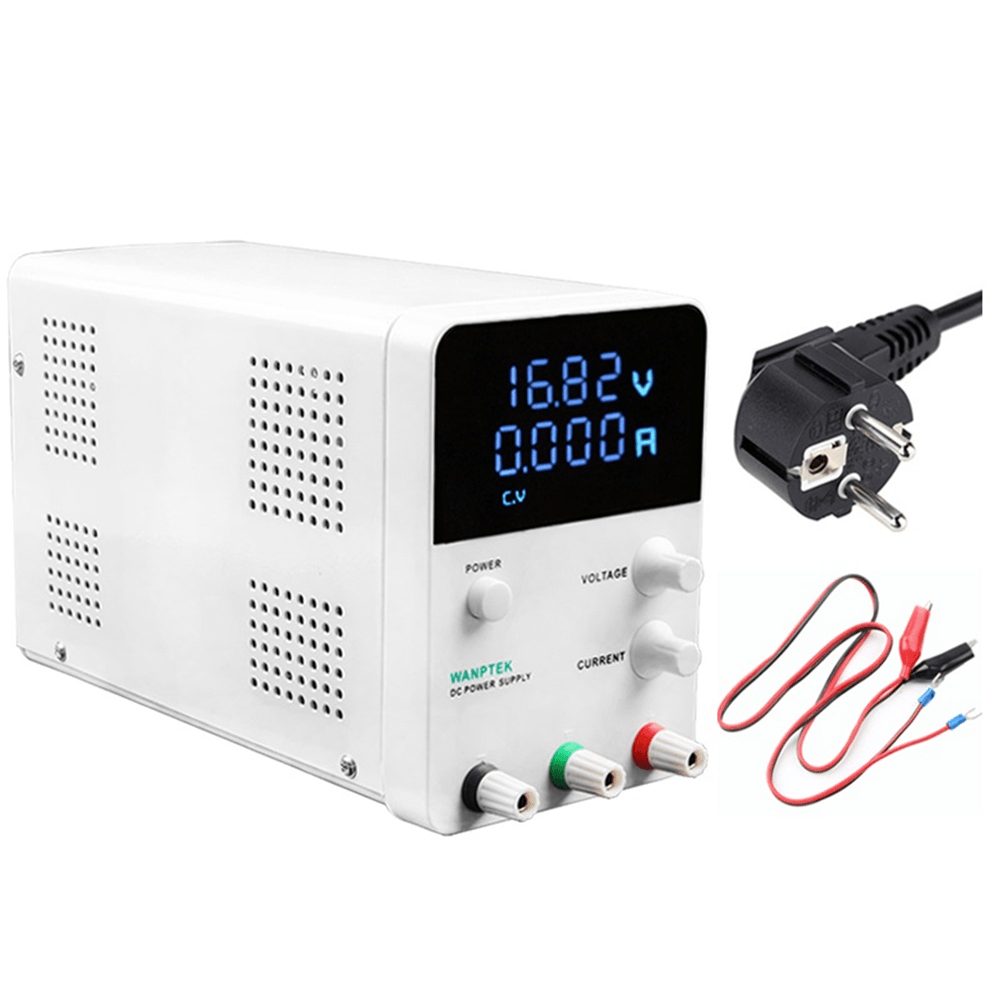 Wanptek 220V Mini Switching 30V/5A 30V/10A 60V/5A DC Power Supply Switching 4 Digits LED Voltage Regulated Adjustable Power Source - MRSLM