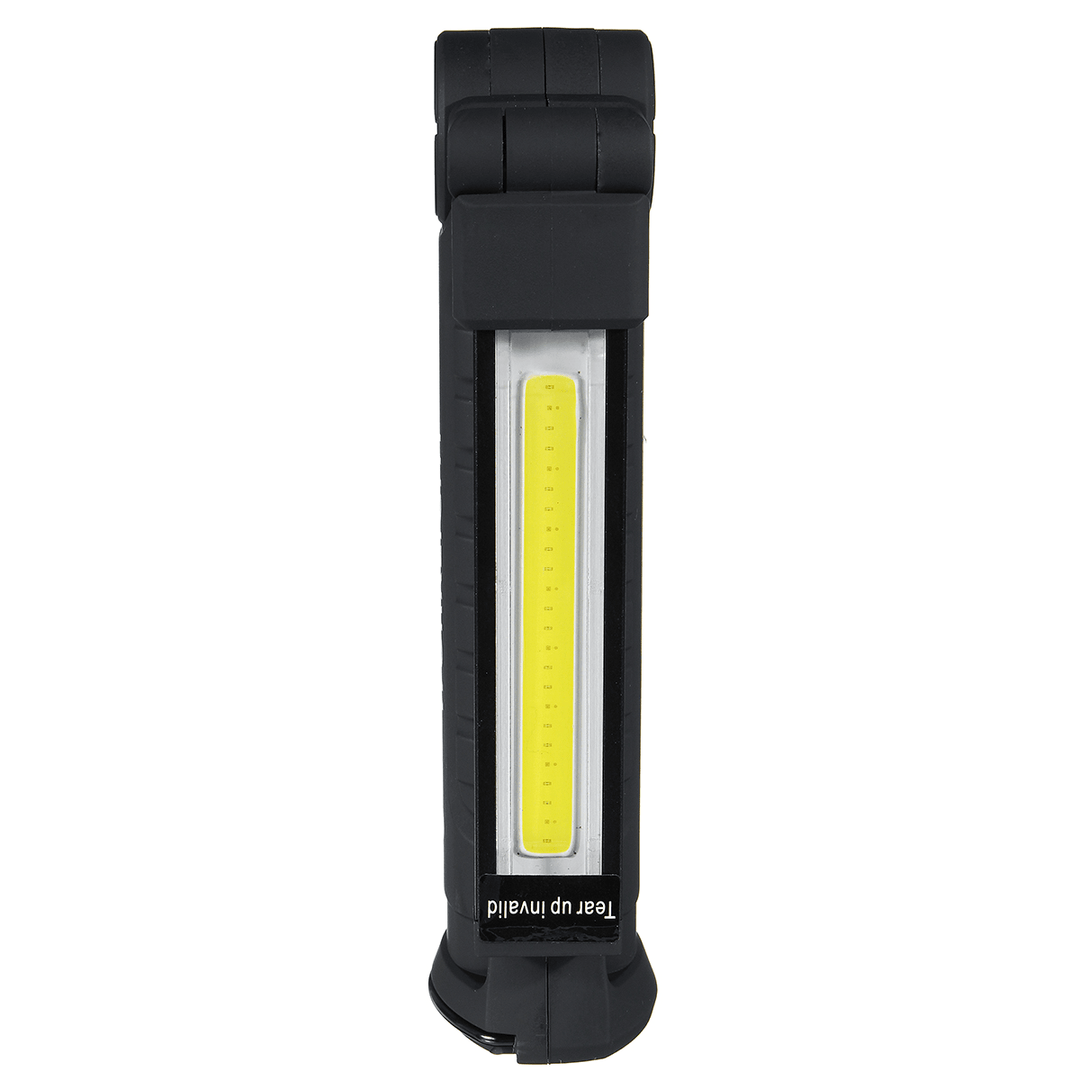 360° Rotatable COB+LED Work Light USB Torch Flashlight Outdoor Camping Emergency Lantern - MRSLM