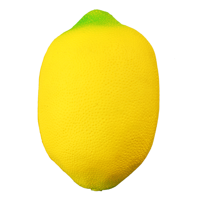 Squishy Yellow Lemon 12Cm Big Soft Slow Rising Fruit Collection Gift Decor Toy - MRSLM