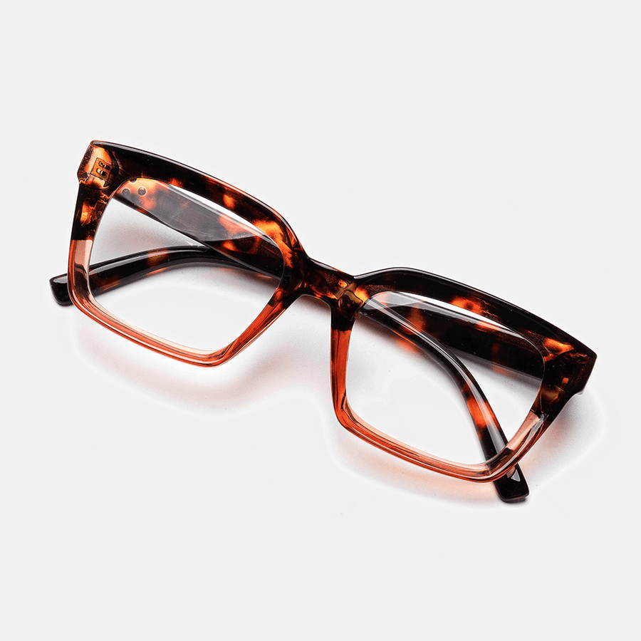 5-Color Thick Frame Cat-Eye Box Reading Glasses - MRSLM