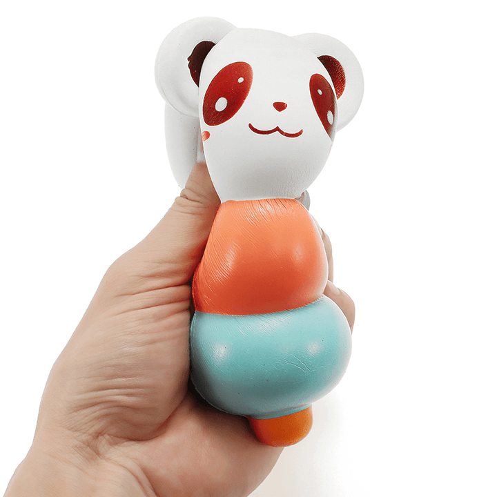 Leilei Squishy 15Cm Pierced Haw Berries Candy Stick Bear Pig Slow Rising with Packaging Gift - MRSLM