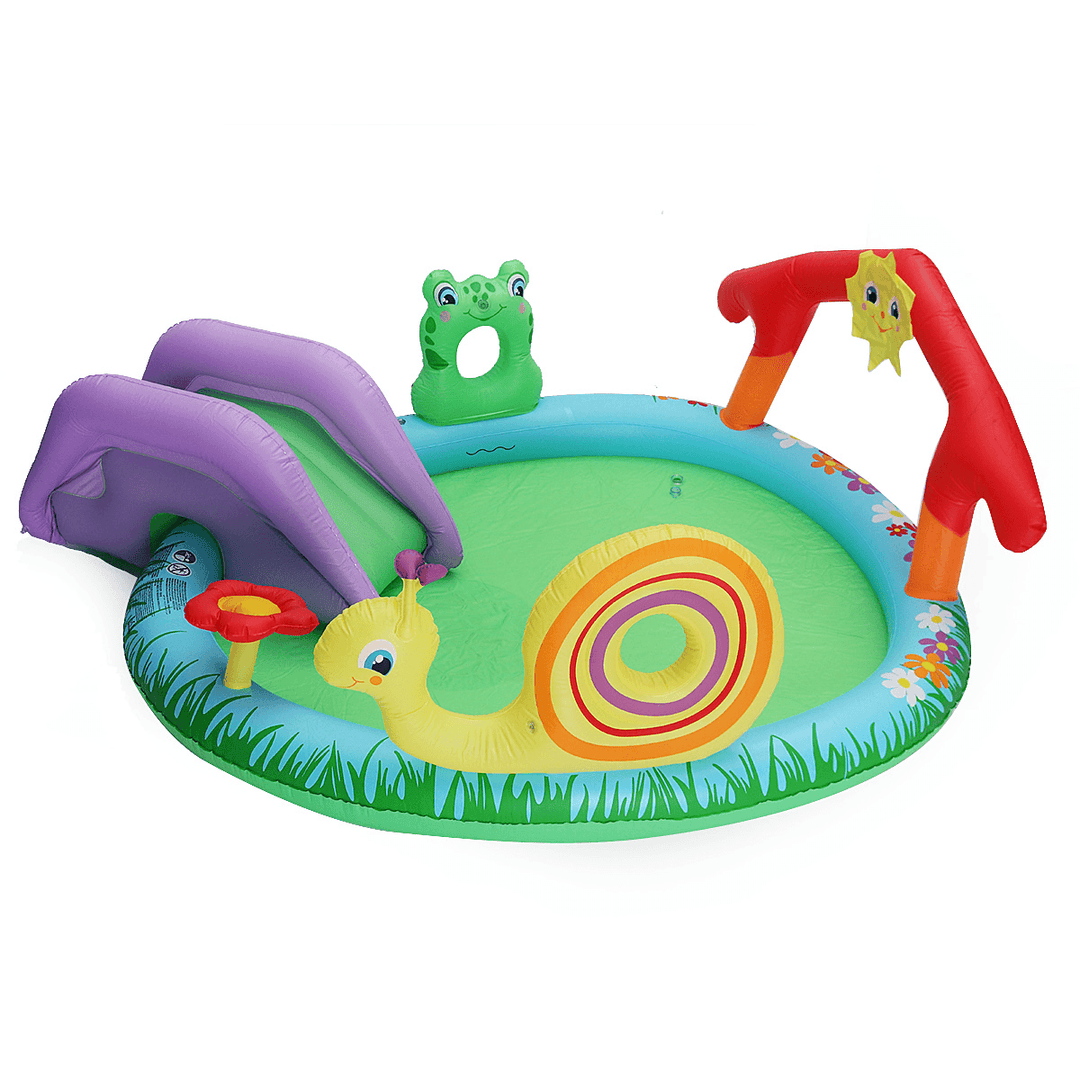 Kids Inflatable Swimming Pool Summer Children Water Playing Center Folding Portable Kids Game Toy Outdoor Garden - MRSLM