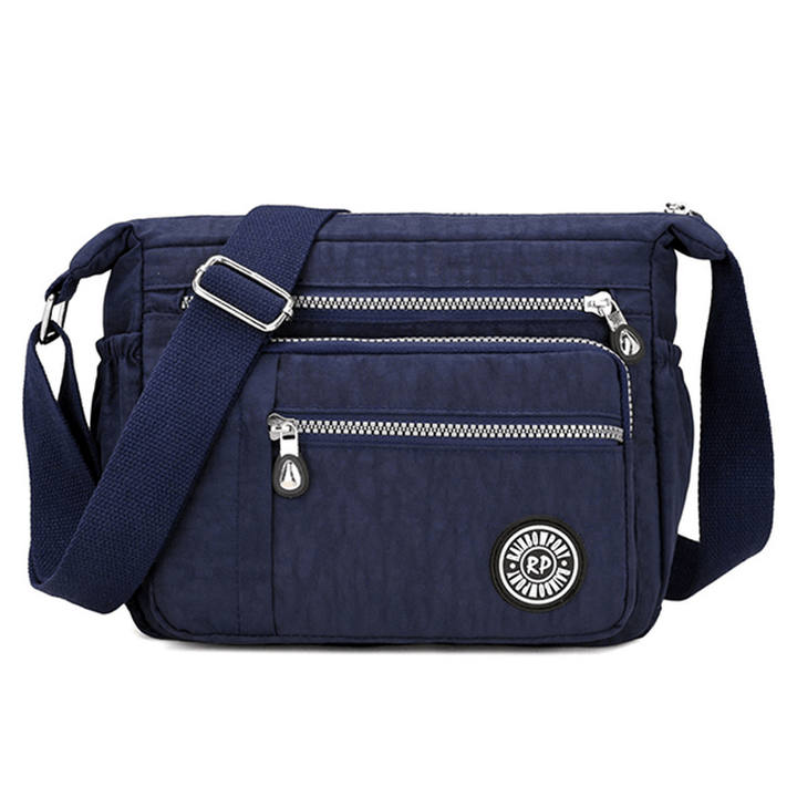 Women Nylon Crossbody Bag Waterproof Casual Shoulder Bag - MRSLM