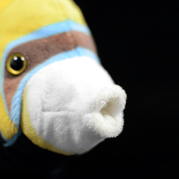 Simulated Double Thorn Fish Animal Plush Toy - MRSLM