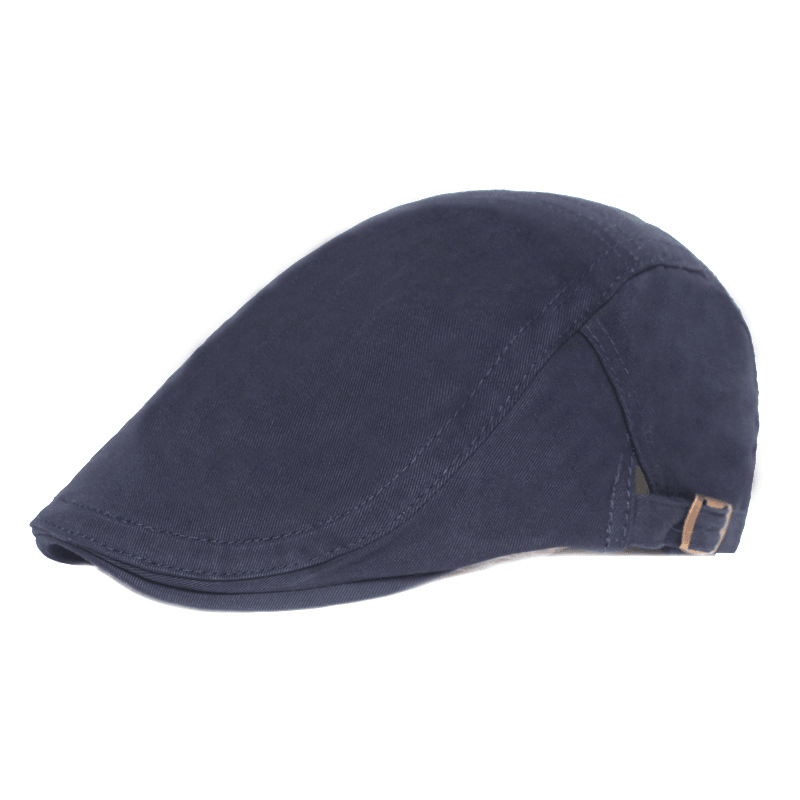 Solid Color Peaked Cap, Literary Youth Beret - MRSLM