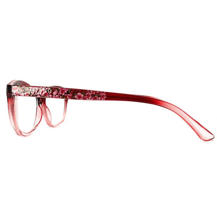 Women Ultra Light Resin Cat Eye Reading Glasses - MRSLM