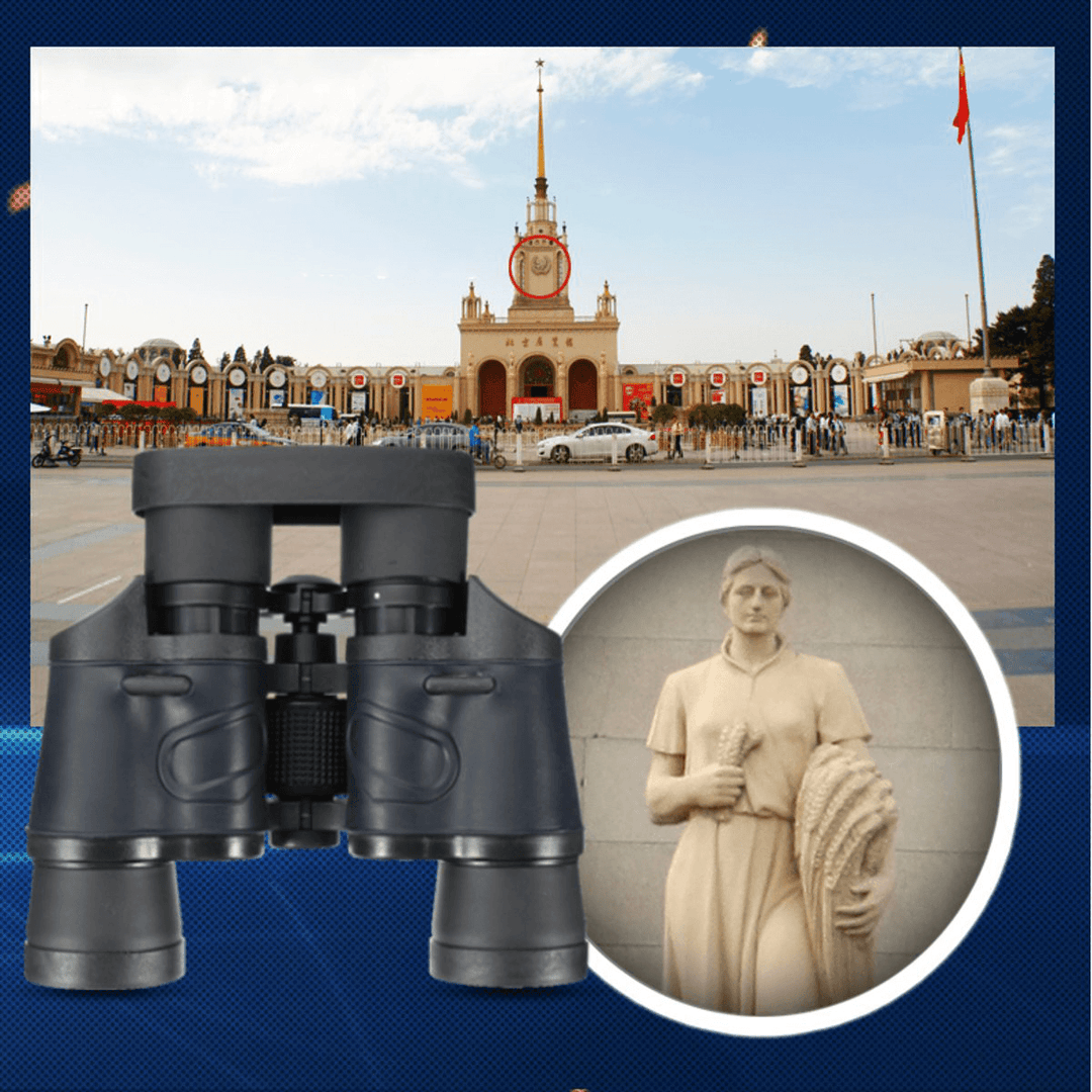 HD Day Night Vision Binocular Telescope 60X60 3000M High Definition Hunting Standard Coordinates Telescope - MRSLM