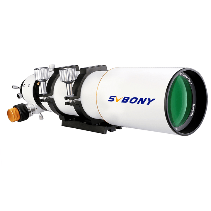 SVBONY SV503 80ED F7 Telescope OTA Achromatic Refractor Tube 2Inch Dual Speed Focuser Outdoor Astronomical Telescope - MRSLM